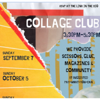 Collage Club at Ridman's Coffee