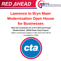  CTA Lawrence to Bryn Mawr Modernization Open House for Businesses