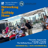 Uptown Chamber Networking at The Self Help Home
