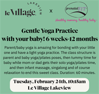 Parent/Baby Yoga