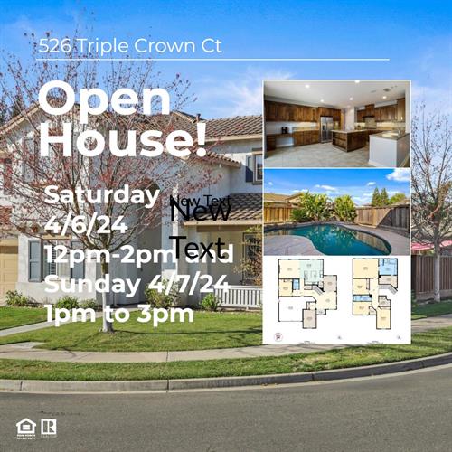 526 Triple Crown Ct, Oakdale (Sold)