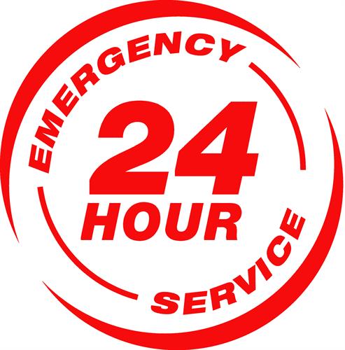 24 Hour service available