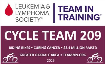 Cycle Team 209-Leukemia and Lymphoma Society