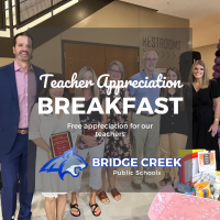 Bridge Creek Teacher-Staff Breakfast