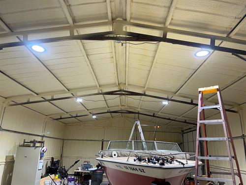 New Shop Lighting Install