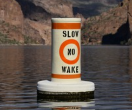 Slow No Wake Buoy