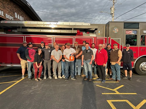 Fire Suppression Tool Donation, Dane Fire Department 