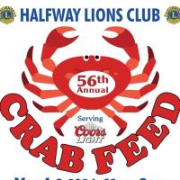 Halfway Lions Club Crab Feed