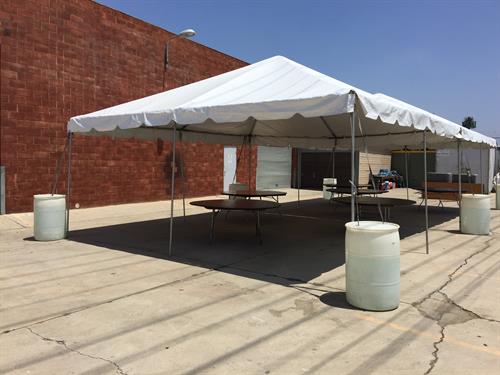 20'x20' Vinyl Tents