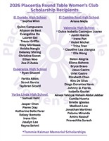 Placentia Round Table Women's Club Awards $50,000 in Scholarships to Deserving Local Students