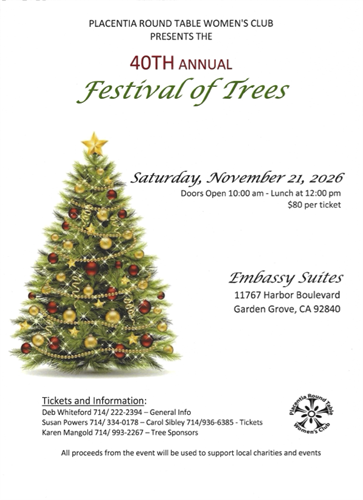 40th Festival of Trees Fundraiser