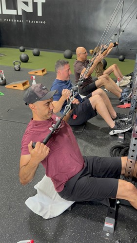 Group strength training for men