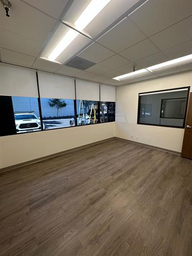 Office Shades using Roller Shades