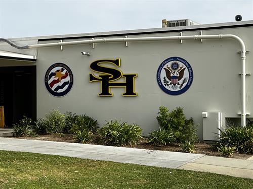 Sunny Hills High School Exterior Signage