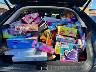 2023 Toy Drive Donation from the Penguin Team 