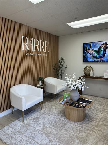 Inside our waiting room
