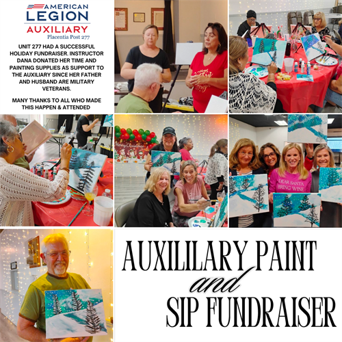 Auxiliary Fundraiser