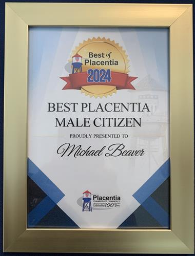 Best of Placentia Male ~ Commander Michael Beaver