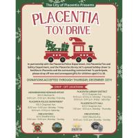 City of Placentia Toy Drive
