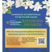 Orange County Supervisor Doug Chaffee Kindness Awards