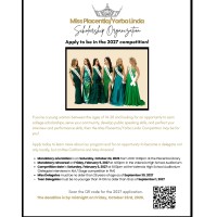  Miss Placentia/Yorba Linda Scholarship Organization