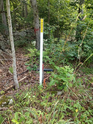 Timeless Fence System Survey Marker