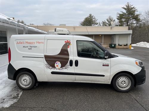 Vehicle decals designed and installed