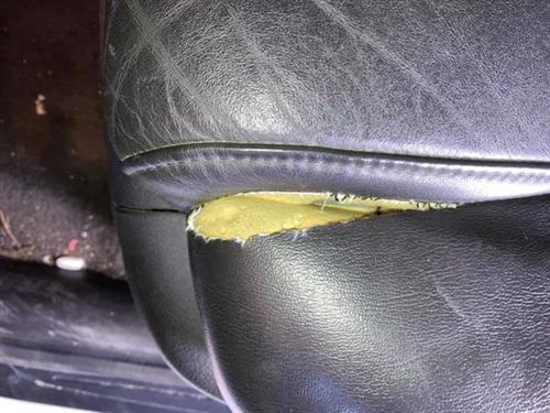 Chevy HHR Seat Repair-Before