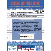 Help United Way to “Stuff the Bus” and fill up the Rod Hanson / TAPP School Supply Pantry! 2