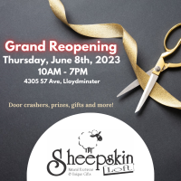 Grand Re-Opening: Sheepskin Loft