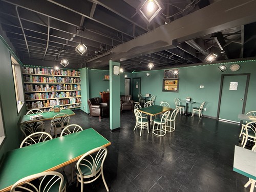 We serve specialty coffee made with locally roasted beans and made by a trained barista
