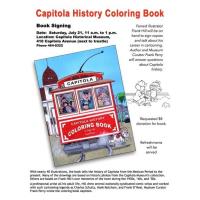 Capitola History Coloring Book - Book Signing