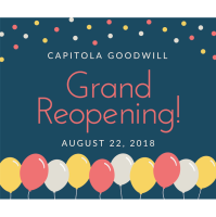 Capitola Goodwill Store Grand Reopening Celebration