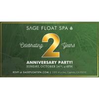 Sage Float Spa 2nd Anniversary Celebration