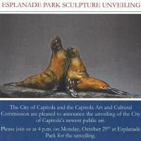 Esplanade Park Sculpture Unveiling