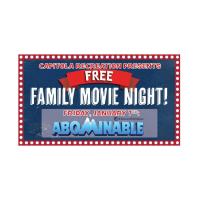 Family Movie Night featuring Abominable