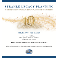 Strahle Legacy Planning 10-Year Anniversary Celebration
