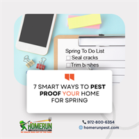 7 Smart Ways to Pest-Proof Your Home for Spring in Greenville, Texas