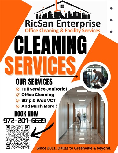 Our main Office Cleaning ad