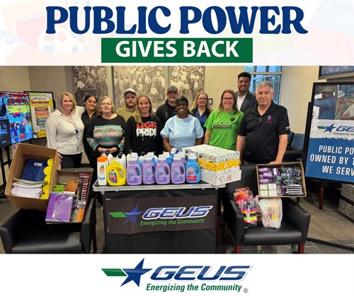 GEUS Public Power Gives Back