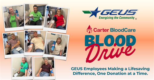 GEUS Community Blood Drive