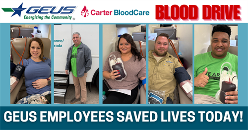GEUS Community Blood Drive