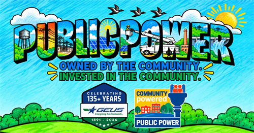 Public Power Owned By The Community. Invested In The Community.