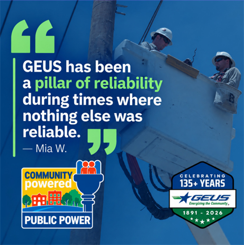 GEUS has been a pillar of reliability