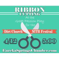 Ribbon cutting - Dirt Church MTB Festival 