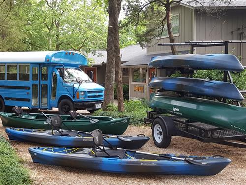 Canoe and kayak White River outfitting service!