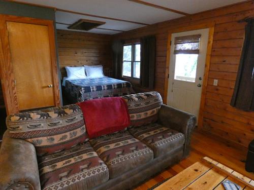 Cliffside living room and bedroom