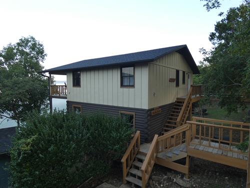 On the Rocks is the brown cabin on the bottom