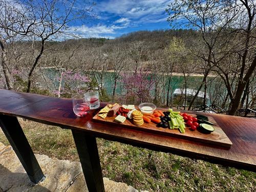 Lake View and Lounge Area Terrace and Loft