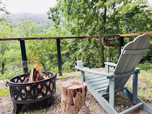 Lounge By the Fire at Our Lake View Bar